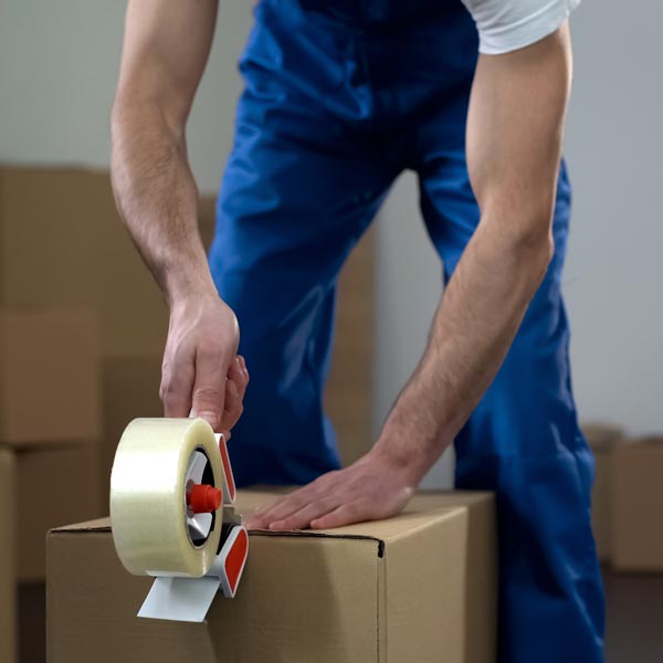 taping up box